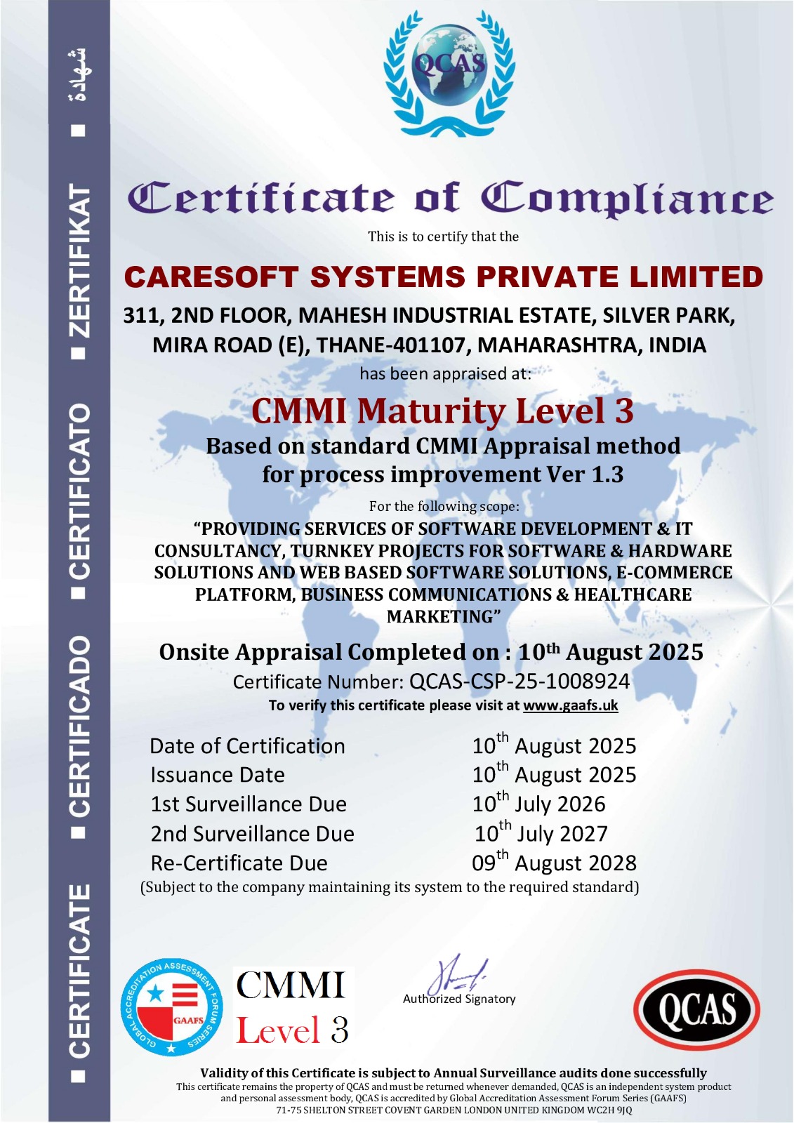 CMMI Level 3